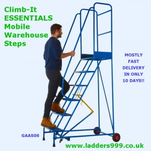 Climb-It ESSENTIALS Warehouse Mobile Safety Steps