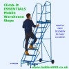 Climb-It ESSENTIALS Warehouse Mobile Safety Steps