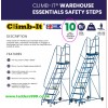 Climb-It ESSENTIAL Warehouse Mobile Safety Steps