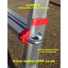 LoDeck Folding Alloy Podium Platform - rung locks