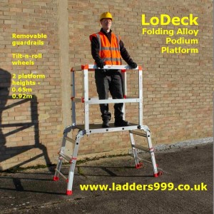 LoDeck Folding Alloy Podium Platform